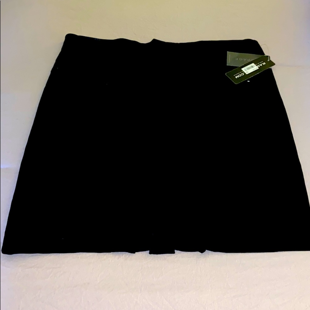 Black, pencil skirt